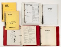 FERRARI DINO 246 & 308: Six reprinted Ferrari workshop manuals covering the Dino 246 GT / GTS & 308 GT4 models [Location: Melbourne]