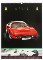 FERRARI: A large 1988 Ferrari calendar, appears NOS within a corflute mailer [Location: Melbourne] - 2
