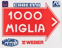 MILLE MIGLIA: A group of five Alfa related promotional items for the Mille Miglia event [Location: Melbourne] - 2