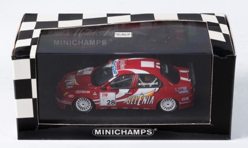 ALFA ROMEO: A Minichamps 1:43 scale Alfa Romeo 156 1999 STW entrant in original box [Location: Melbourne]