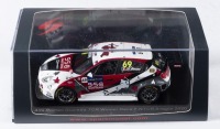 ALFA ROMEO: A Spark 1:43 scale Alfa Romeo Giulietta, winner race 1 at 2020 Aragon rally in original box [Location: Melbourne]