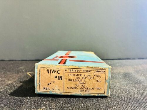 SUNBEAM: A Brivec king pin set, believed to to suit Commer Van and Sunbeam Talbot 80 (1949-50). [Location: Sydney]