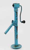 FERRARI 250: An original circa 1960-64 M Riganti Ferrari 250 pillar jack, believed to suit GTO, Lusso & SWB, light blue colour [Location: Melbourne] - 3