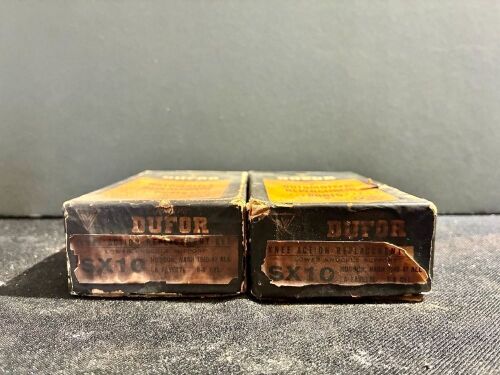 HUDSON: Two Dufor lower knuckles supports (SX10), to suit Hudson and Nash (1940-47) and La Fayette 6 and 8 cylinder models [Location: Sydney]