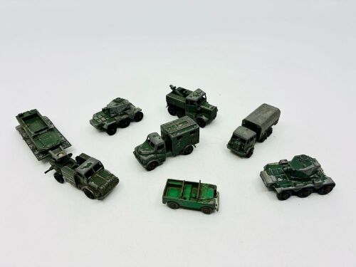 196 · MATCHBOX: A group of seven vintage Matchbox military models [Location: Sydney]