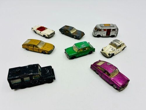 198 · MATCHBOX: A group of eight vintage Matchbox models [Location: Sydney]