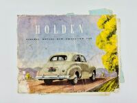 HOLDEN: A sales brochure for the Holden FX [Location: Sydney]