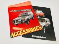 HOLDEN: A group of Sales Brochures for the Jackaroo [Location: Sydney]