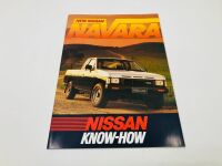 DATSUN/NISSAN: A group of three Sales Brochures for the Patrol (2) and Navara [Location: Sydney] - 2