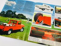 DATSUN/NISSAN: A group of three Sales Brochures for the Patrol (2) and Navara [Location: Sydney] - 5