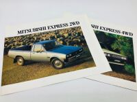 MITSUBISHI: A group of six Sales Brochures covering a variety of commercial and off-road vehicles [Location: Sydney] - 3