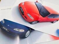 HONDA: A pair of Sales Brochures for the Civic including 3-door Hatchback and 5-door Sedan models - 3