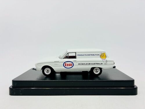 90 · FORD: A 1:43 scale model by Trax of the Ford XK Falcon Panel Van with display case [Location: Sydney]