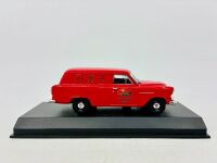 HOLDEN: A 1:43 scale model by Trax of the Holden FE Panel Van in Royal Mail livery with display case [Location: Sydney] - 2