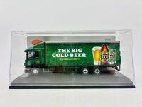 SCANIA: A 1:43 scale model by Trax of the Scania 94D 260 in Victoria Bitter livery with display case [Location: Sydney] - 6