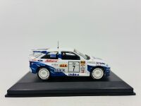 FORD: A 1:43 scale model by IXO of the #7 Ford Escort Cosworth, driven by T.Makinen in the 1994 1000 Lakes Rally [Location: Sydney] - 2