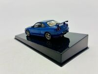 NISSAN: A 1:43 scale model by Autoart of the Nissan Skyline R34 GTR , complete with original packaging [Location: Sydney] - 3