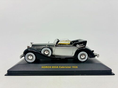 325 · HORCH: A 1:43 scale model by IXO of the 1938 Horch 853A Cabriolet [Location: Sydney]