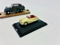 FIAT: Two models of different scales including a 1:43 scale Fiat 508 Berlina by Brumm and a 1:76 scale Austin A90 Atlantic by Oxford [Location: Sydney] - 3