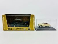 FIAT: Two models of different scales including a 1:43 scale Fiat 508 Berlina by Brumm and a 1:76 scale Austin A90 Atlantic by Oxford [Location: Sydney] - 9