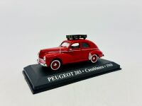 PEUGEOT: A 1:43 scale model by IXO of the Peugeot 203 Casablanca Taxi with display case. [Location: Sydney] - 3
