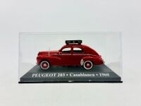 PEUGEOT: A 1:43 scale model by IXO of the Peugeot 203 Casablanca Taxi with display case. [Location: Sydney] - 5