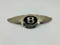 BENTLEY: A pair of enamel 'Winged B' badges - 4