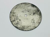 JAEGER: A British Jaeger painted clock face - 2