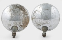 MARCHAL: A fine pair of Marchal 'Fantastic' headlamps, thought to be associated with Ferrari 250 GTO, 250 California models, with 'nipple' lens, lens width approx 15cm [Location: Melbourne] - 2