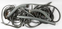 TUBING: A group of assorted flexible metal air duct tubing and wiring tubing to suit 1960s Ferrari models [Location: Melbourne]