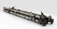 CAM SHAFTS: A group of five Ferrari V12 cam shafts [Location: Melbourne]