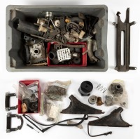 FERRARI: Two tubs of assorted small parts to suit 1960s Ferrari V-12 models [Location: Melbourne]