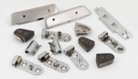 FERRARI: A bag of assorted door lock striker plates and other associated parts thought to suit the 365 GTB/4 Daytona [Location: Melbourne]