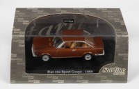 FIAT: A Starline Models 1:43 scale 1969 Fiat 124 Sport Coupe in brown in original box [Location: Melbourne]