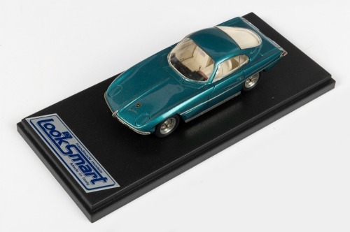 LAMBORGHINI: A Look Smart Models 1:43 scale Lamborghini 350 GTV in light metallic green in original box [Location: Melbourne]