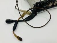 MOTOROLA MODEL 828 AM RADIO: A 1960s Motorola push-button AM radio with mounting plate - 7