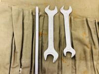 MERCEDES-BENZ TOOL POUCH: A 1950s tool pouch with some Mercedes-Benz branded tools - 5