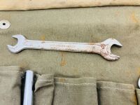 MERCEDES-BENZ TOOL POUCH: A 1950s tool pouch with some Mercedes-Benz branded tools - 7