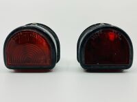 LUCAS ST-51 STOP LAMPS: A pair of Lucas ST-51 'D' stop lamps - 2