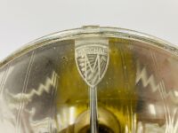MARCHAL AGREE AB TP 360 DRIVING LIGHTS: A pair of pre-war Marchal driving lights, unrestored, 90mm diameter AMENDED - 12