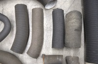 AIR DUCTING: A group of assorted period correct circa 1960s Ferrari air ducting to suit various models [Location: Melbourne] - 4