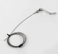 BOOT RELEASE: A circa 1960s Ferrari boot release handle & cable [Location: Melbourne]