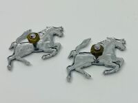 FERRARI: A pair of small Cavallino Rampante (Prancing Horse) badges - 2