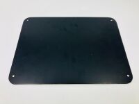 FERRARI: A reproduction 'PROVA MO' plate, numbered 49, hand painted black numerals on white background - 3