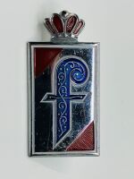 PININFARINA: A single rectangular emblem with mounts, approx. 6cm high x 3cm wide - 2
