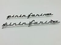 PININFARINA: A pair of chrome badges with mounts, approx. 17cm wide - 4