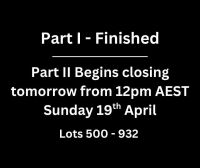 Part I Finished - Click Here For Link To Part II...