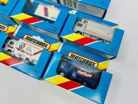 MATCHBOX: Eight 1:64 scale Matchbox models, all in original packaging [Location: Sydney] - 2