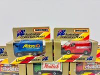 MATCHBOX: Eight 1:64 scale Matchbox models from the Australian Collectors Model series, all in original packaging [Location: Sydney] - 2