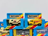 MATCHBOX: Eight 1:64 scale Matchbox models, all in original packaging [Location: Sydney] - 2